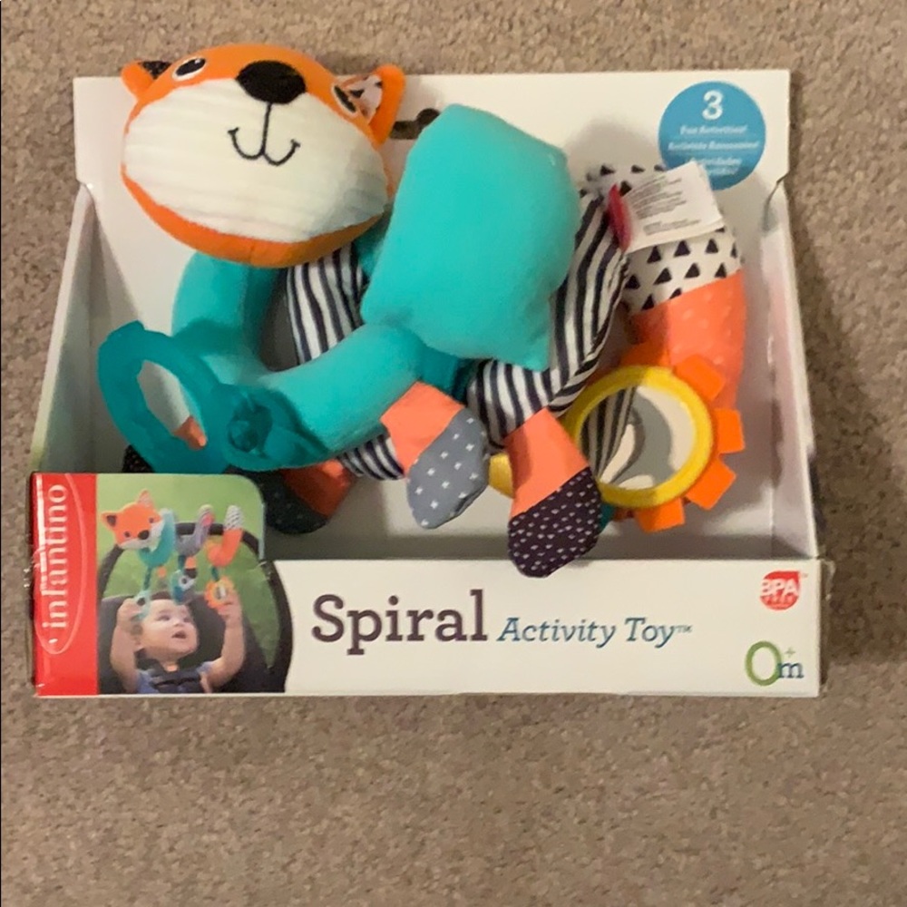 Activity toy for car seat or stroller